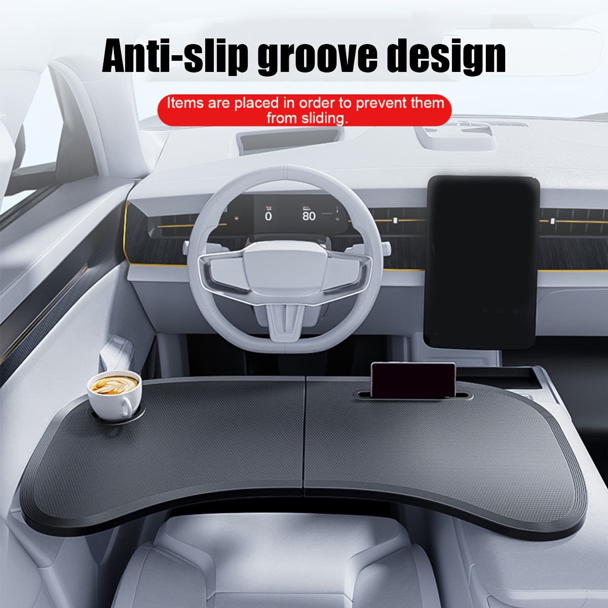Office Furniture Design - 1 Pezzo Tavolino Pieghevole da Auto