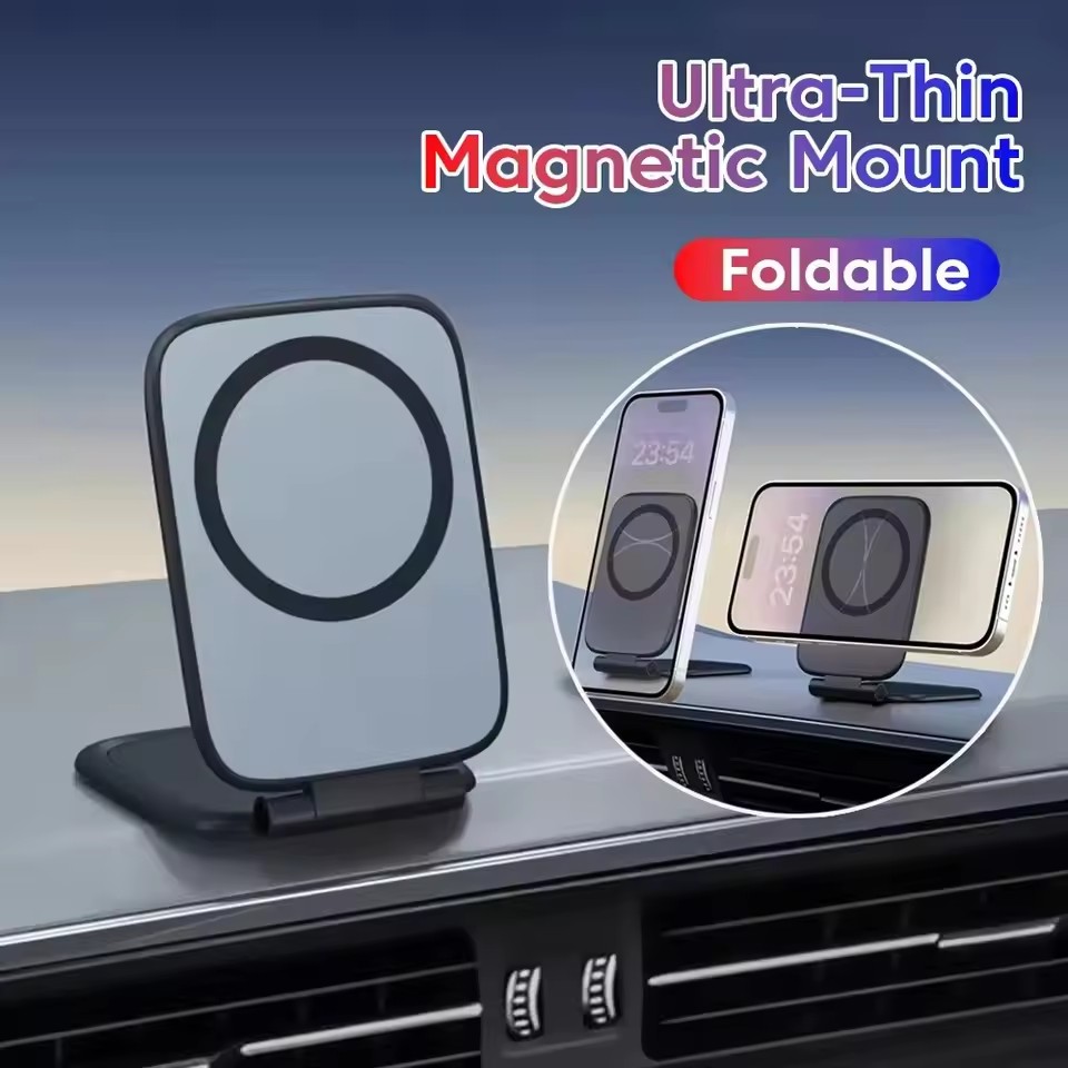 Magazine File Holder - Supporto Magnetico Ultra-Sottile per Telefono, Pieghevole