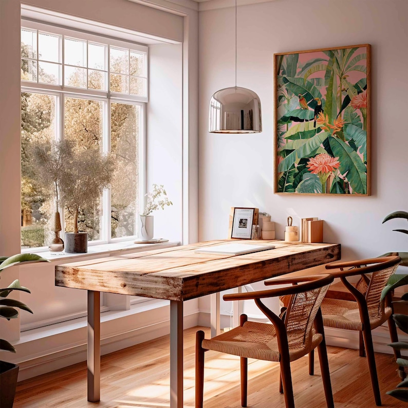 1 poster in tela tropicale ret - Office Furniture Design recensione e prezzo